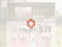 Tablet Screenshot of lavendergoose.com